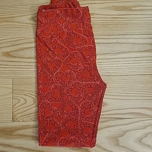 Lularoe Heart leggings